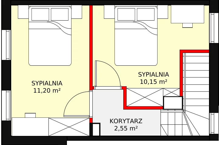 Apartament 51,89 m², piętro 1, oferta nr I/2, Słoneczna Karwia, Karwia, ul. Relaksowa