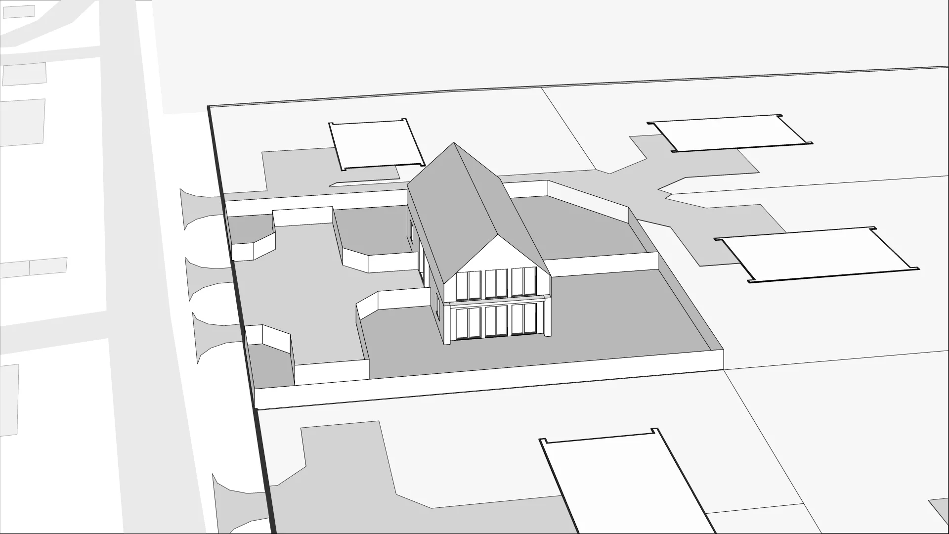 Wirtualna makieta 3D domu 109.22 m², 4