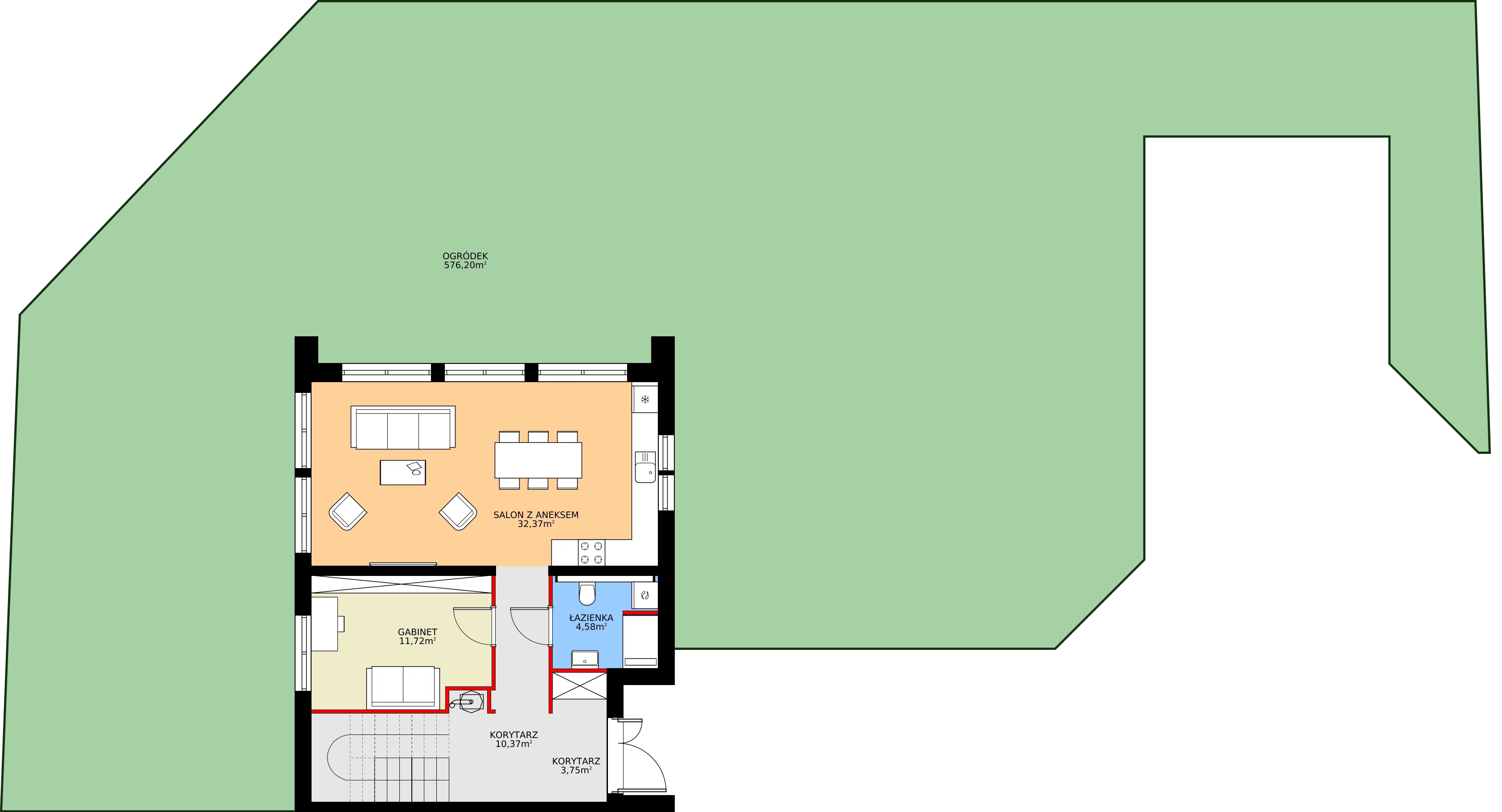 Zalety domu 109.22 m², 7