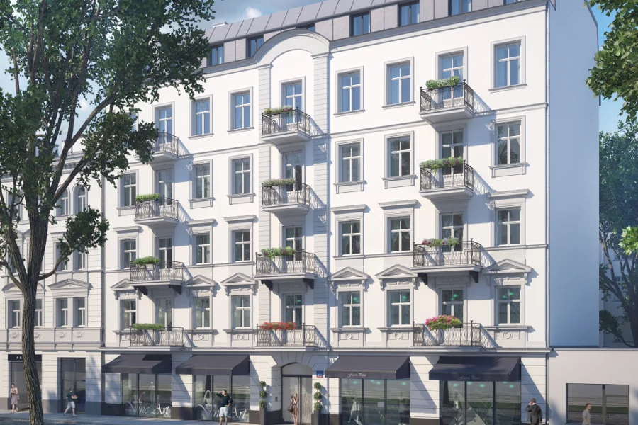 Apartamenty Targowa 21 Warszawa Praga Północ ul. Targowa 21