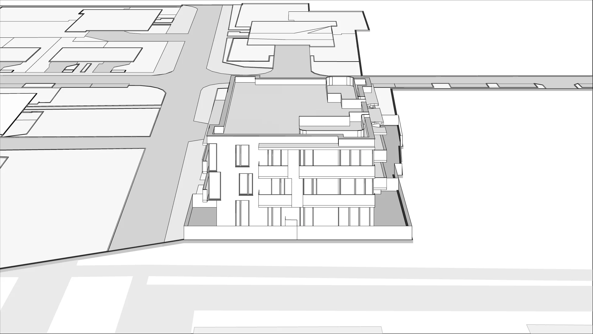 Wirtualna makieta 3D mieszkania 59.6 m², 6A0001