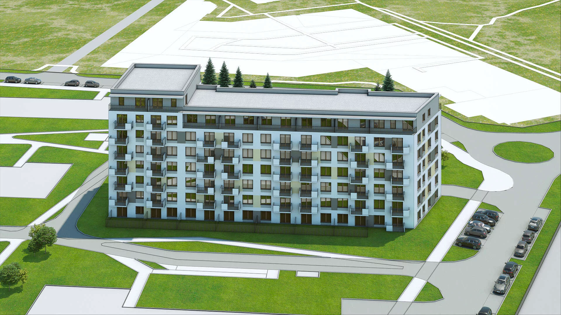 Nowe Mieszkanie, 45,47 m², 2 pokoje, 5 piętro, oferta nr HB0554