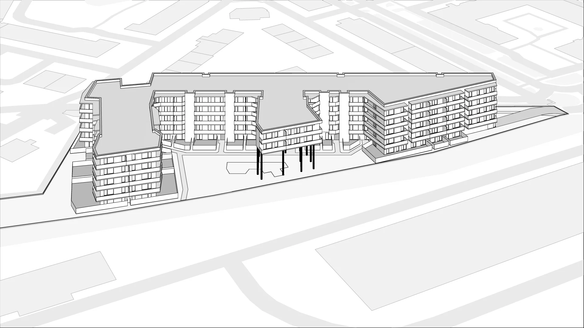 Wirtualna makieta 3D mieszkania 130.33 m², B0401