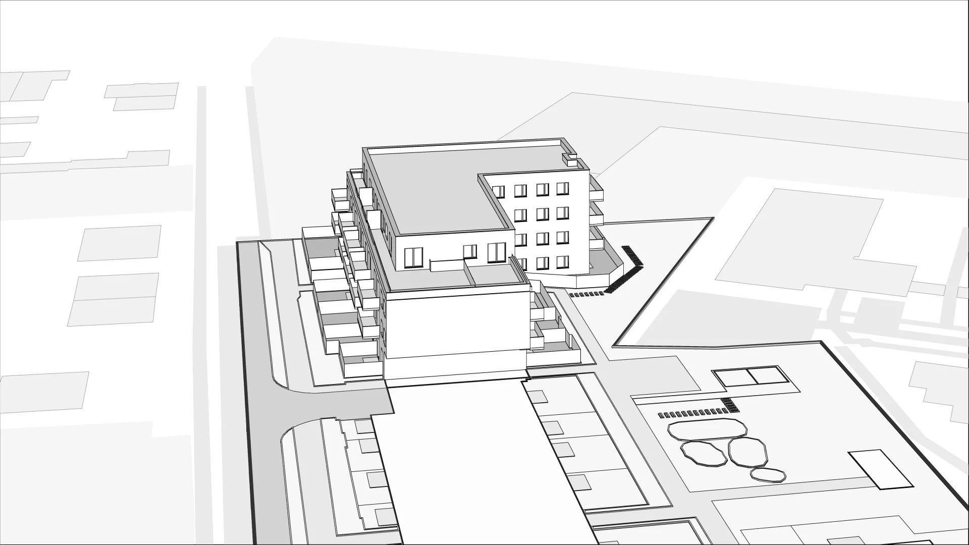Wirtualna makieta 3D mieszkania 48.36 m², AC0122