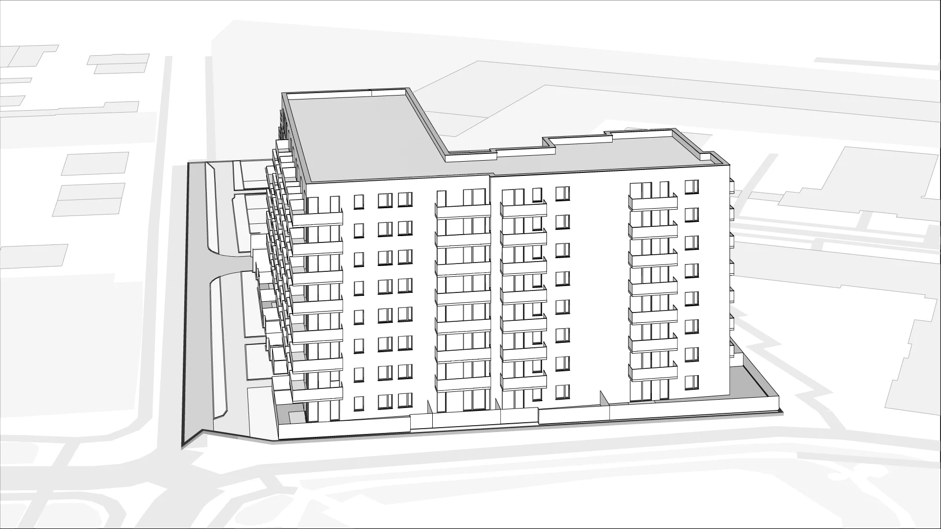 Wirtualna makieta 3D mieszkania 49.08 m², BA0685
