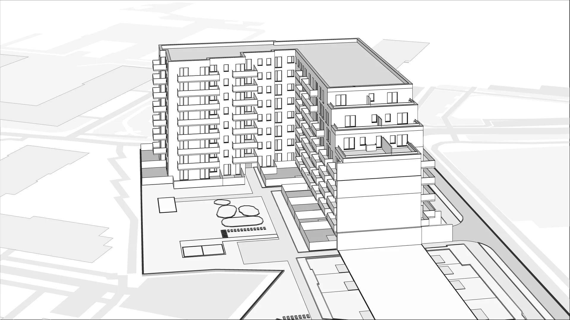 Wirtualna makieta 3D mieszkania 60.27 m², BB0209