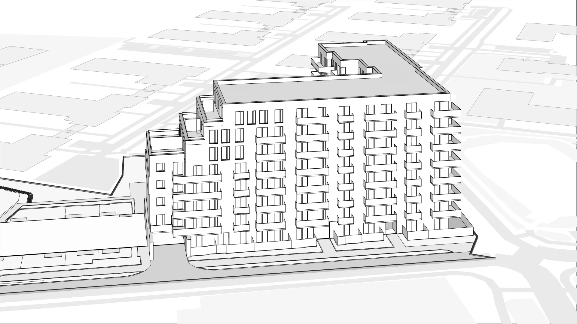 Wirtualna makieta 3D mieszkania 47.86 m², BA0687