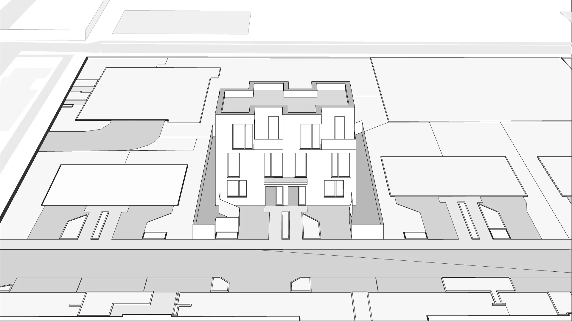 Wirtualna makieta 3D domu 162.4 m², E01