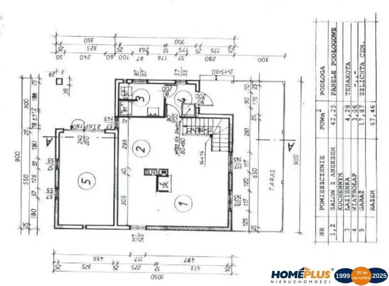 Dom 113,00 m², oferta nr , 24827/78/ODS, Kuligów