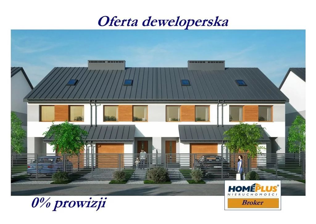 Dom segment skrajny 125,33 m², Radzymin, Sprzedaż