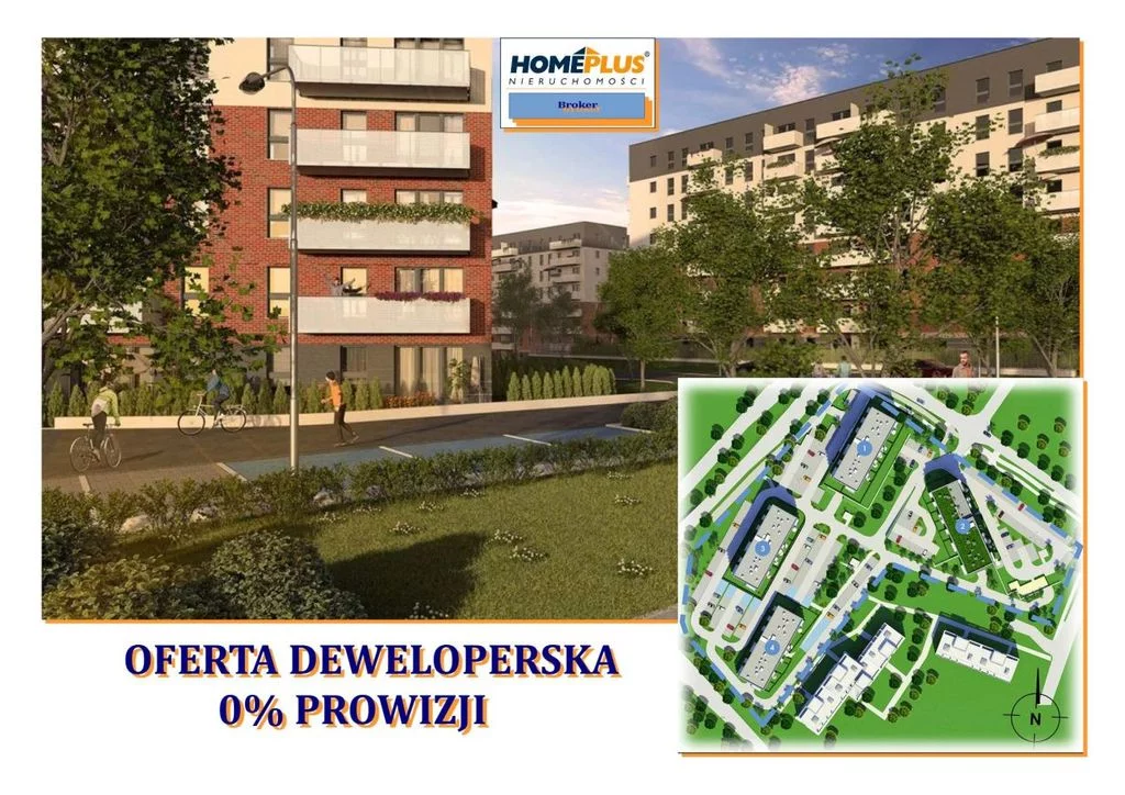 Mieszkanie dwupokojowe 42,08 m², Tychy, Żwaków, al. Bielska, Sprzedaż