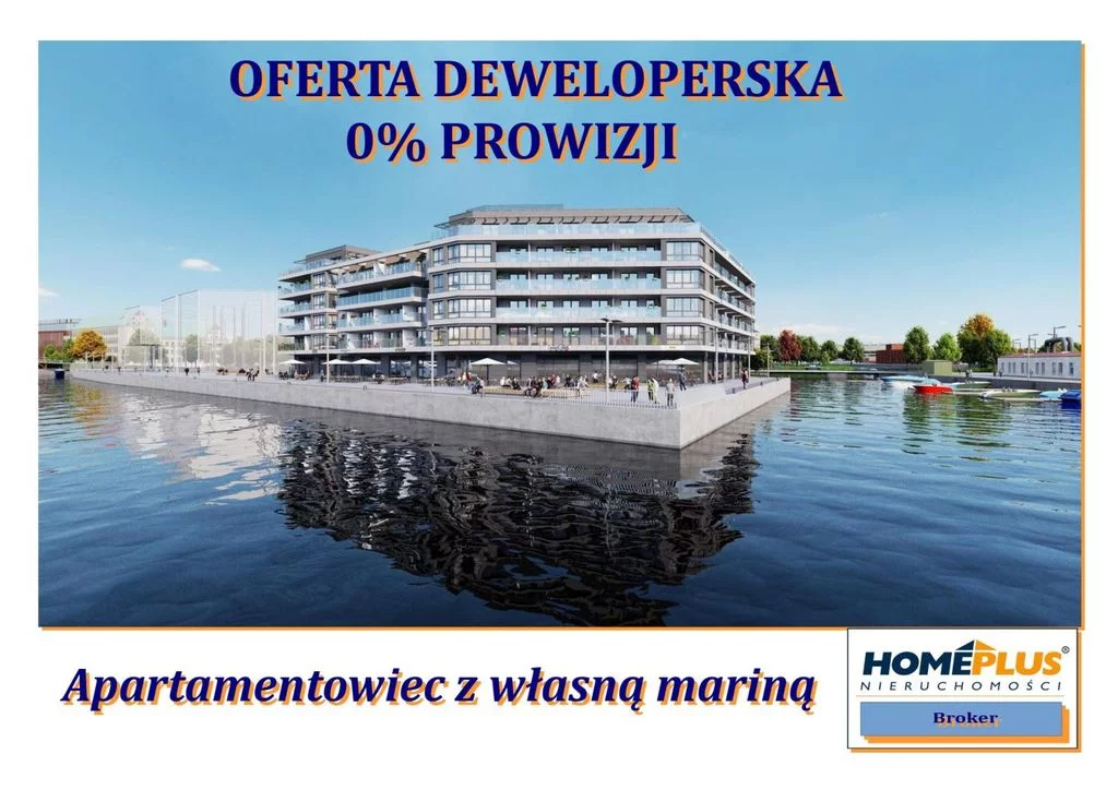 Mieszkanie dwupokojowe 47,73 m², Szczecin, Bulwar Gdański, Sprzedaż