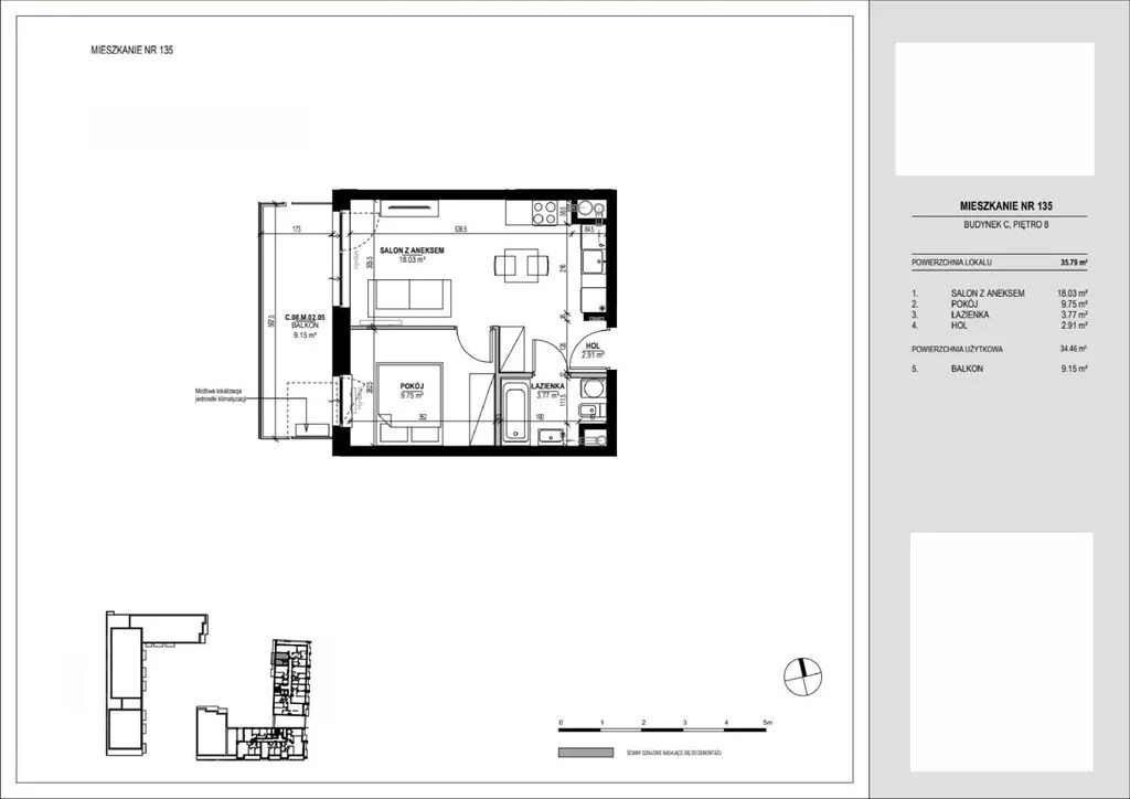 2 pokoje, mieszkanie 34,46 m², piętro 8, oferta nr , 122964/78/OMS, Bydgoszcz, Bartodzieje, Gajowa
