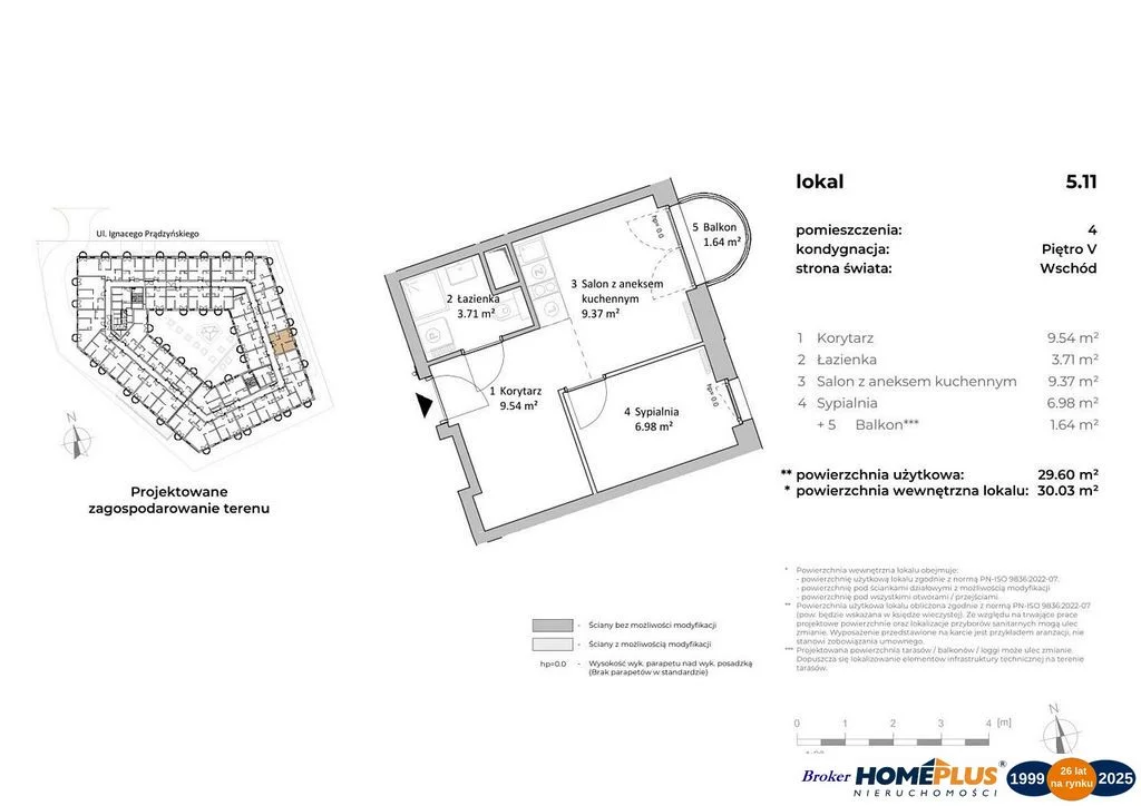 2 pokoje, mieszkanie 29,98 m², piętro 5, oferta nr , 121481/78/OMS, Warszawa, Wola, Wola, Połczyńska