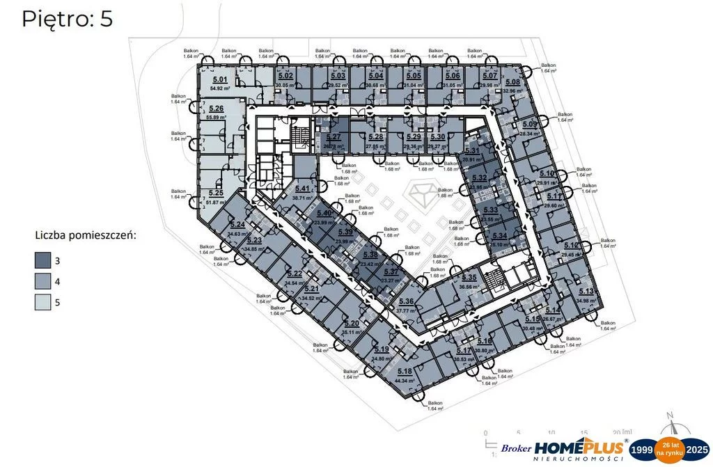 2 pokoje, mieszkanie 29,98 m², piętro 5, oferta nr , 121481/78/OMS, Warszawa, Wola, Wola, Połczyńska