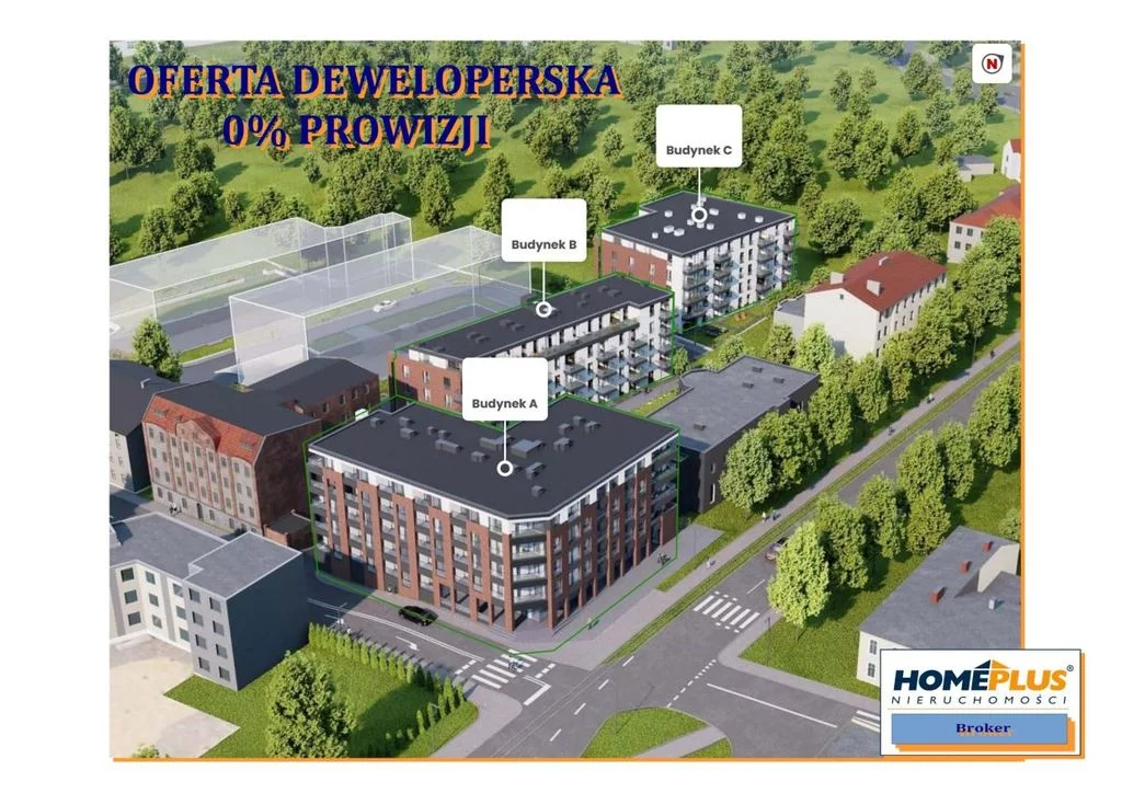 Mieszkanie 49,33 m², piętro 1, oferta nr , 120408/78/OMS, Katowice, Wełnowiec-Józefowiec, Wełnowiec, Słoneczna