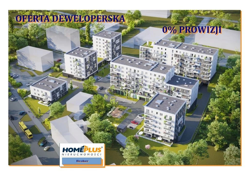 Mieszkanie dwupokojowe 46,61 m², Chorzów, Tadeusza Kościuszki, Sprzedaż