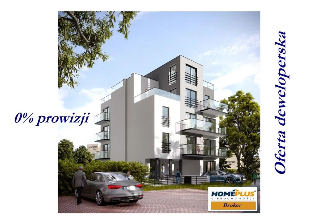 Mieszkanie trzypokojowe 48,53 m², Katowice, Widok, Sprzedaż