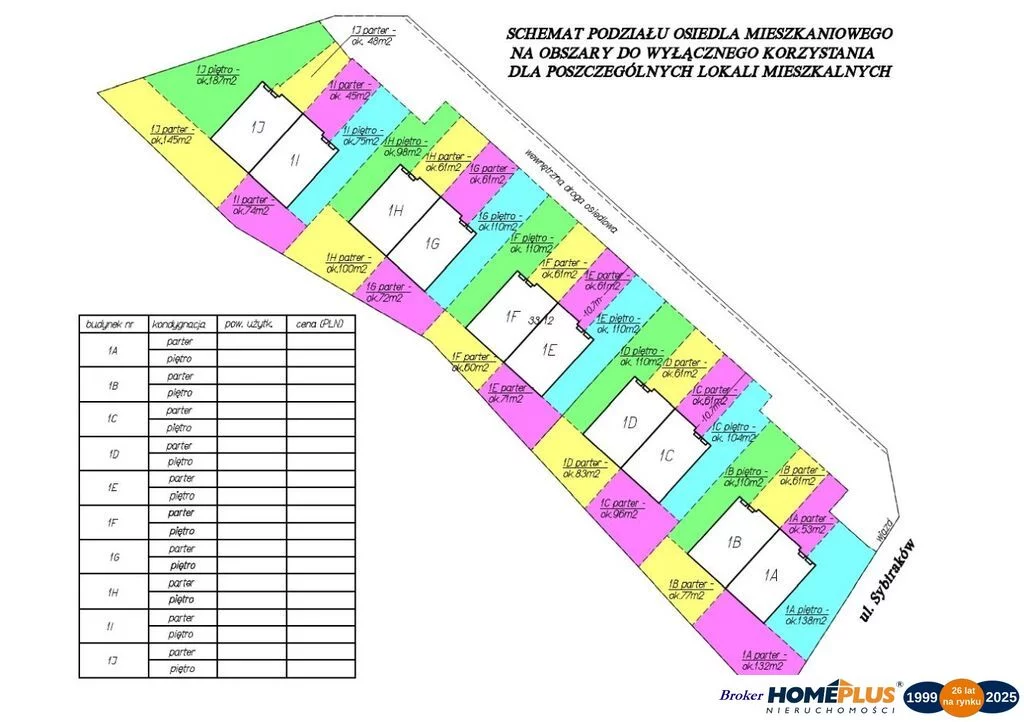 4 pokoje, mieszkanie 70,00 m², piętro 1, oferta nr , 123617/78/OMS, Radzymin, Sybiraków
