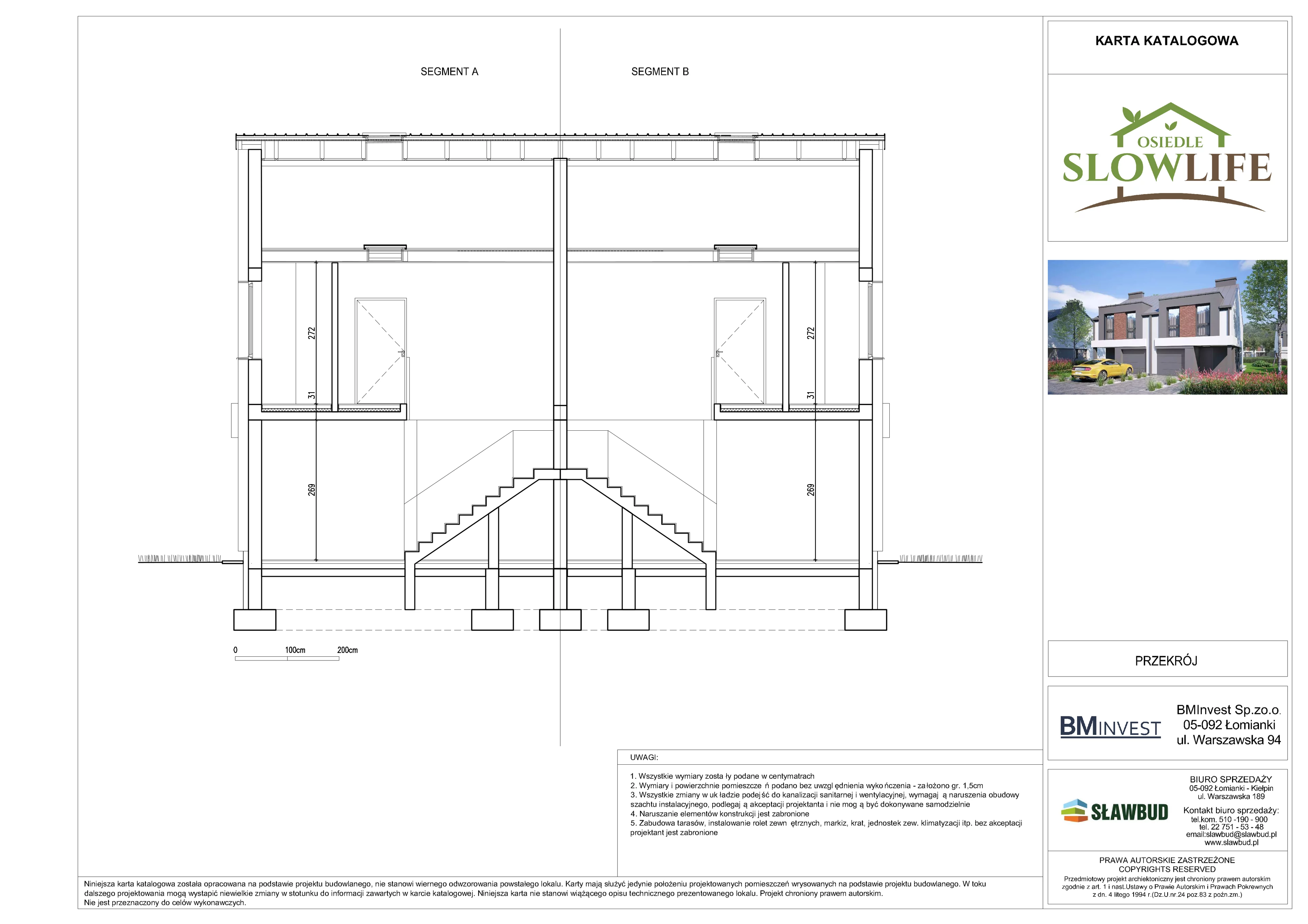 Dom 101,69 m², oferta nr 3B, Osiedle SLOW LIFE, Łomianki, ul. Spokojna/Wyjątkowa