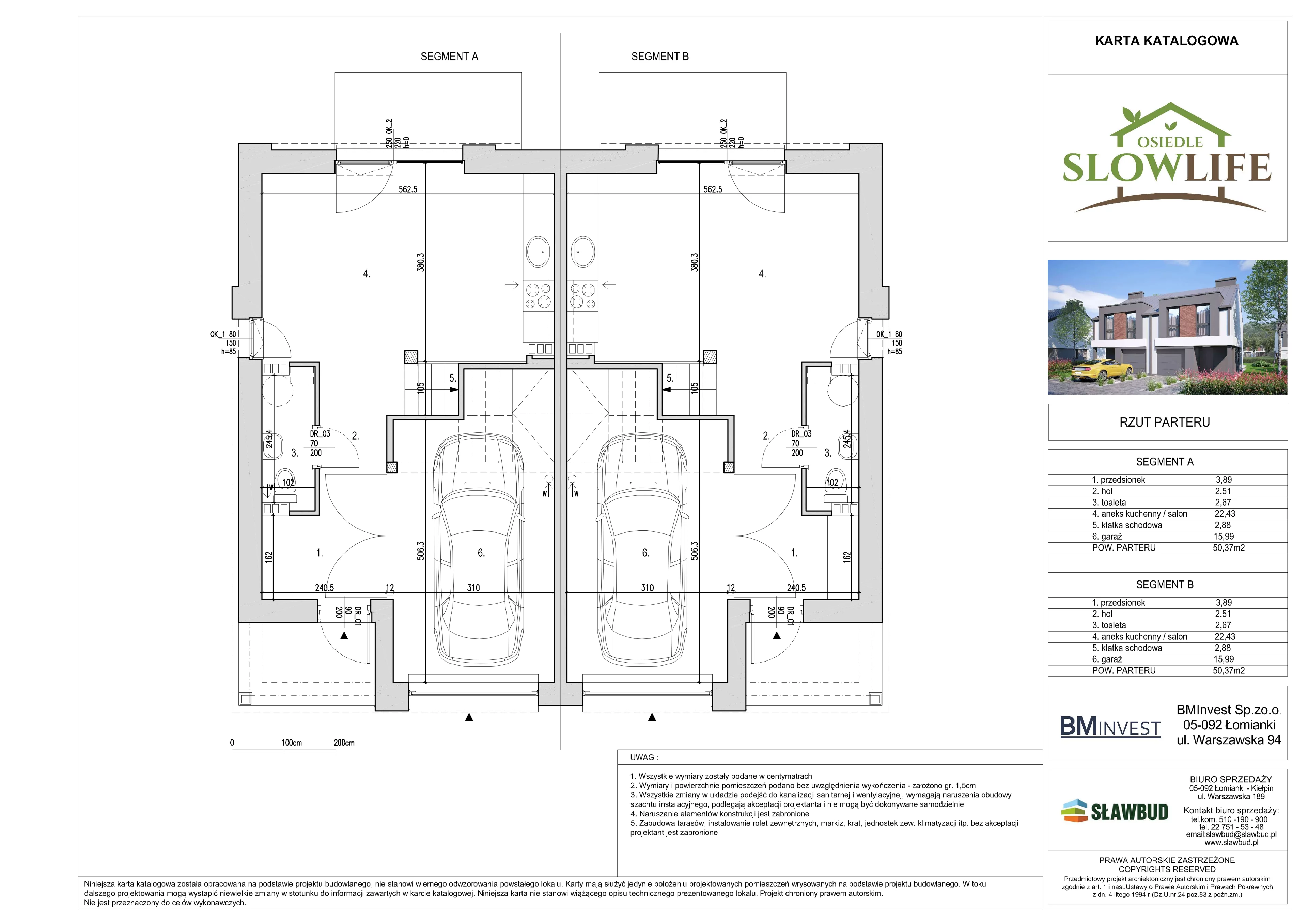 Dom 101,69 m², oferta nr 2B, Osiedle SLOW LIFE, Łomianki Dolne, ul. Spokojna/Wyjątkowa