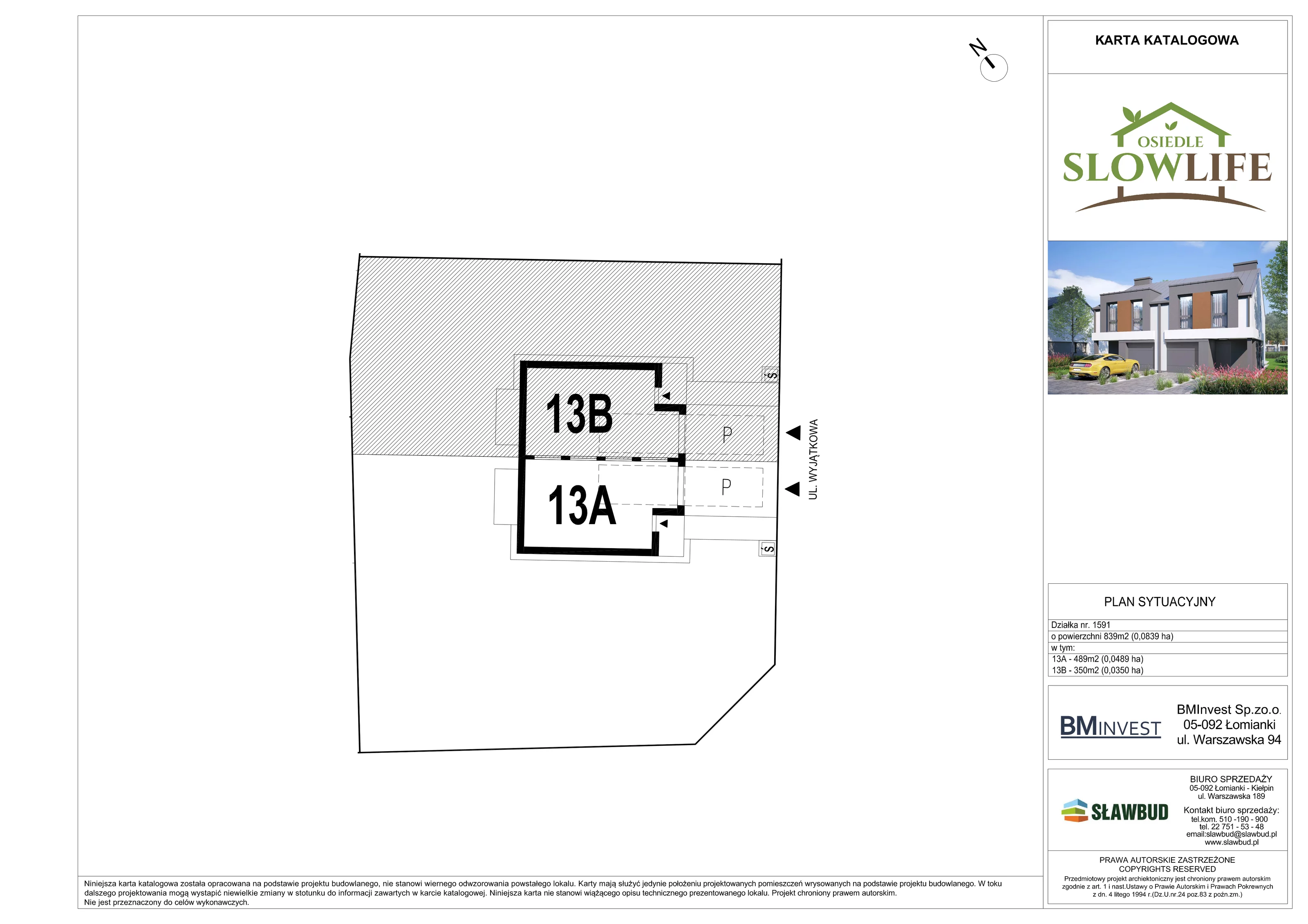 Dom 100,62 m², oferta nr 13B, Osiedle SLOW LIFE, Łomianki, ul. Spokojna/Wyjątkowa