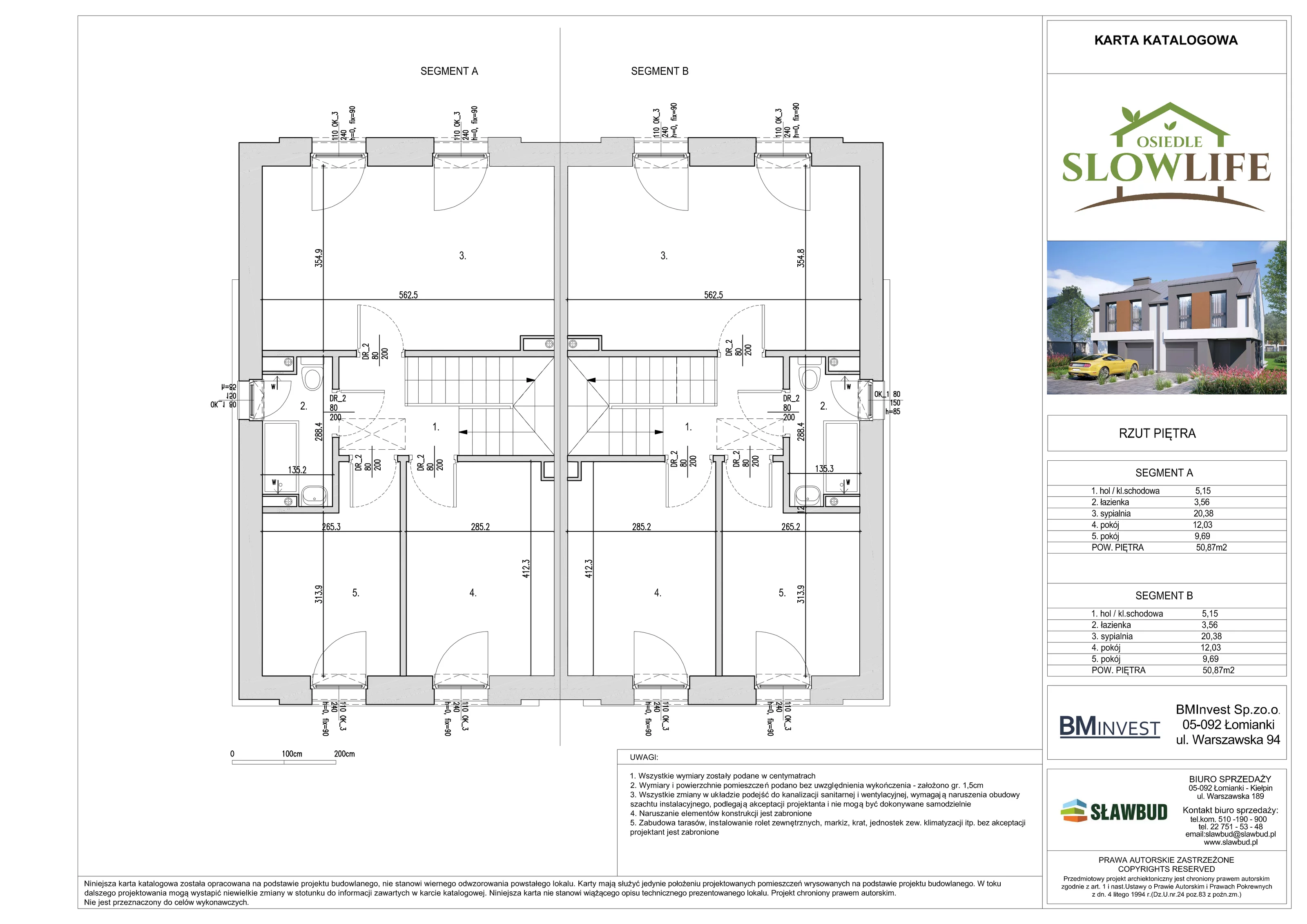 Dom 100,62 m², oferta nr 8B, Osiedle SLOW LIFE, Łomianki, ul. Spokojna/Wyjątkowa