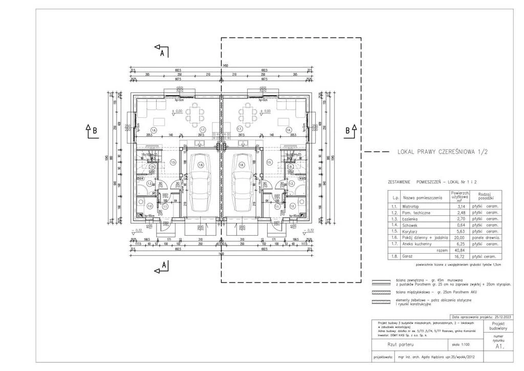 Dom 117,00 m², oferta nr , 8908/3186/ODS, Rosnowo, Czereśniowa
