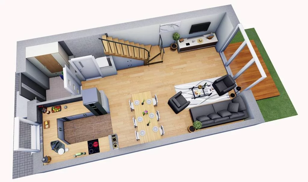 Dom 100,00 m², oferta nr , 8859/3186/ODS, Ornontowice, Leśna