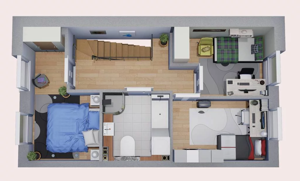 Dom 100,00 m², oferta nr , 8977/3186/ODS, Ornontowice, Leśna