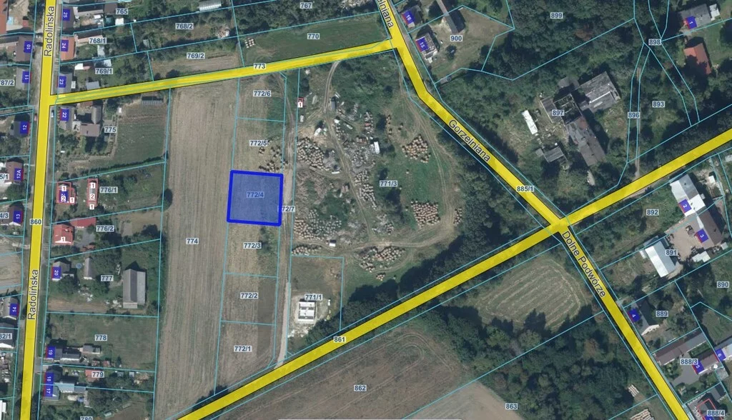 Działka 949,00 m², oferta nr , 42760/3186/OGS, Trzcianka, Bolesława Krzywoustego