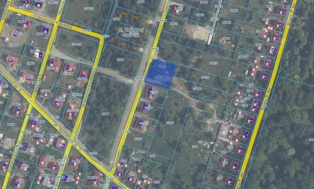 Działka 949,00 m², oferta nr , 42760/3186/OGS, Trzcianka, Bolesława Krzywoustego