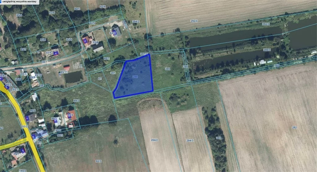 Działka 949,00 m², oferta nr , 43124/3186/OGS, Trzcianka, Bolesława Krzywoustego