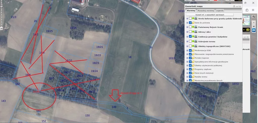Działka 1 149,00 m², oferta nr , 42721/3186/OGS, Borzestowo