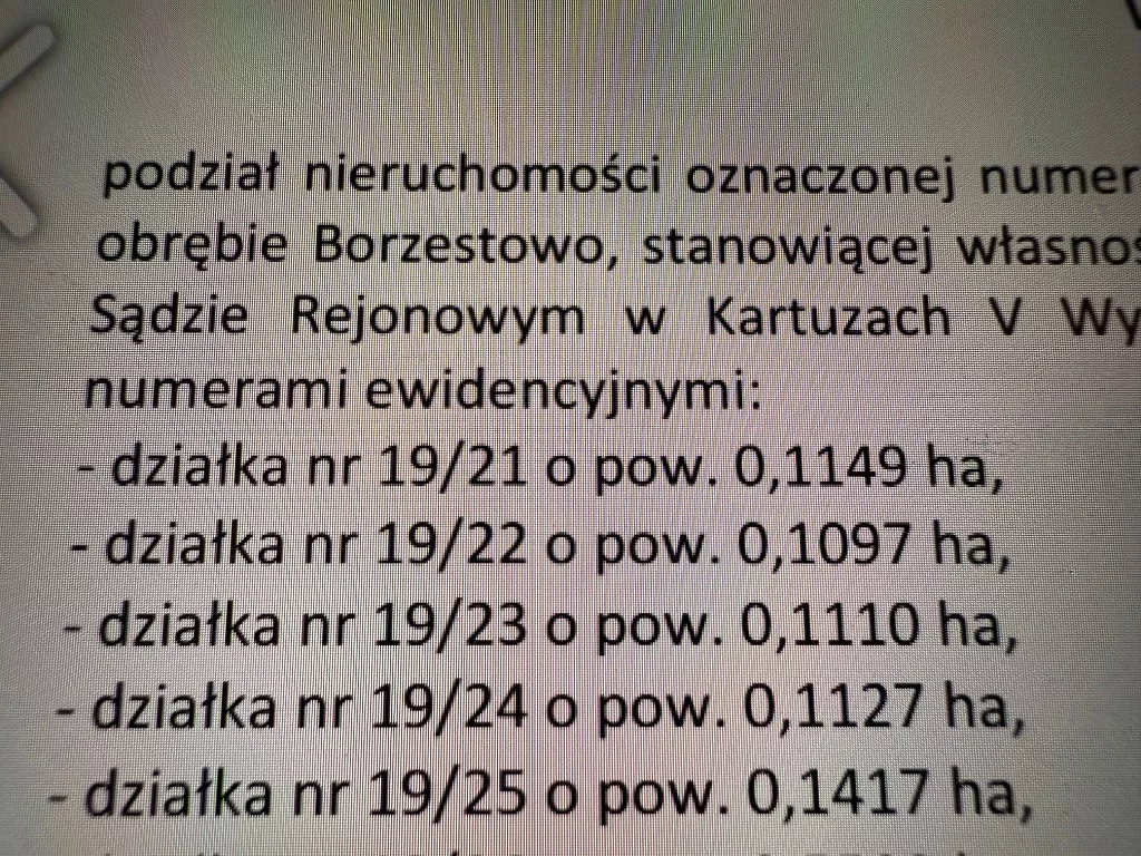 Działka 1 149,00 m², oferta nr , 42721/3186/OGS, Borzestowo
