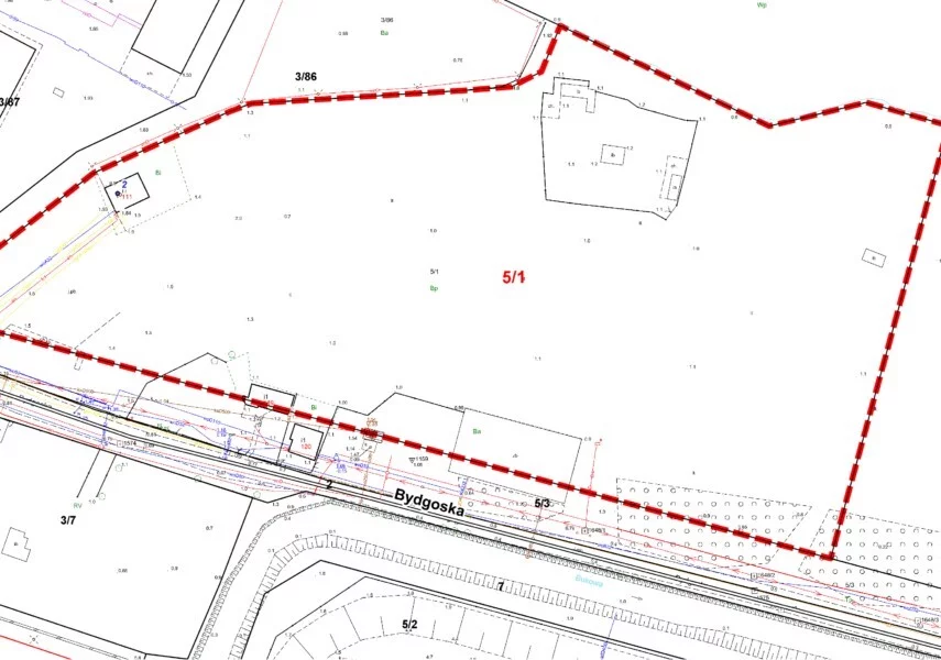 Działka 15 205,00 m², oferta nr , 42937/3186/OGS, Szczecin, Bydgoska