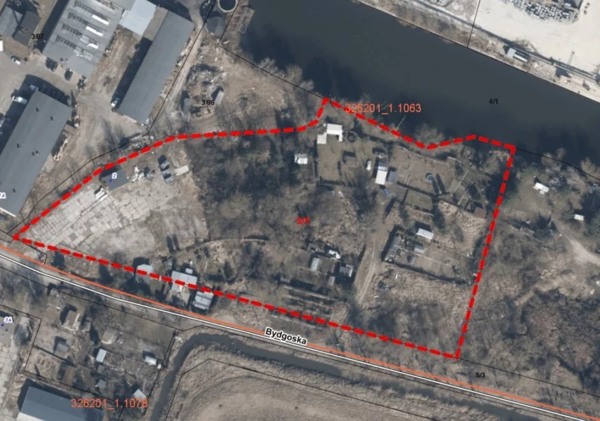 Działka 15 205,00 m², oferta nr , 42937/3186/OGS, Szczecin, Bydgoska