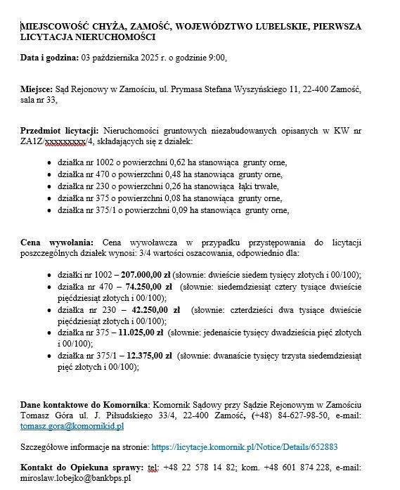 Apartamenty 42903/3186/OGS Chyża