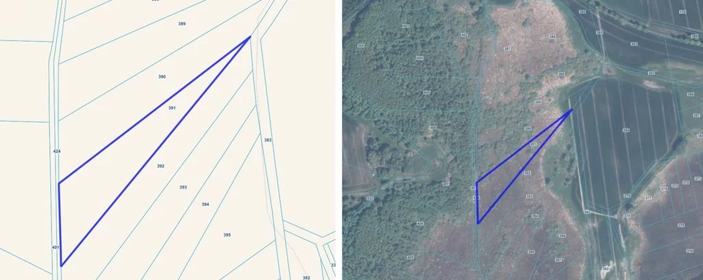 Działka 7 800,00 m², Czarne Dolne, Sprzedaż