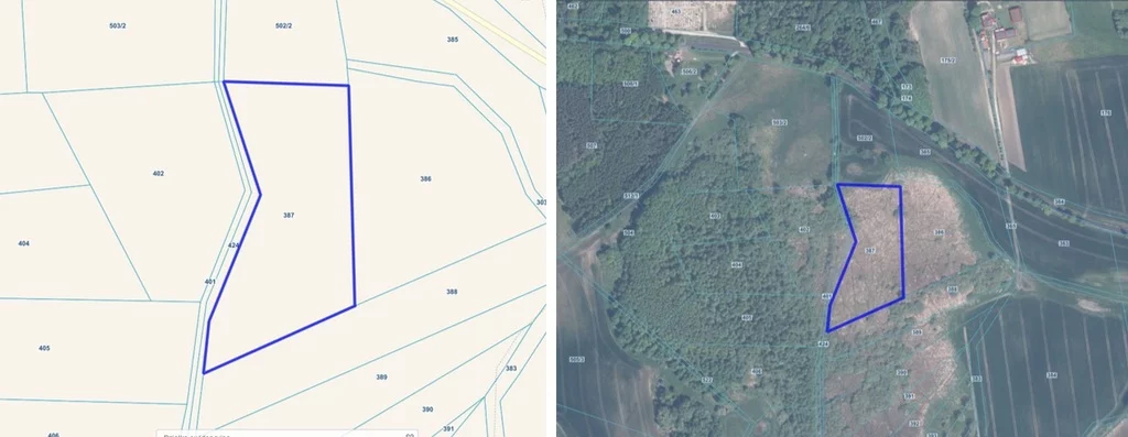 Działka 12 200,00 m², Czarne Dolne, Sprzedaż