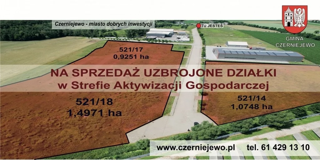 Działka 2 998,00 m², Czerniejewo, Sprzedaż