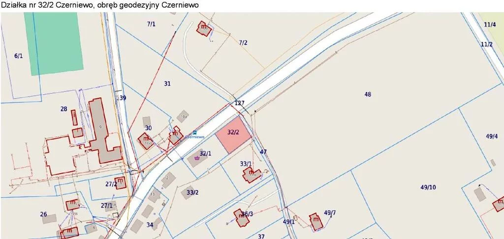 Działka 700,00 m², Czerniewo, Sprzedaż