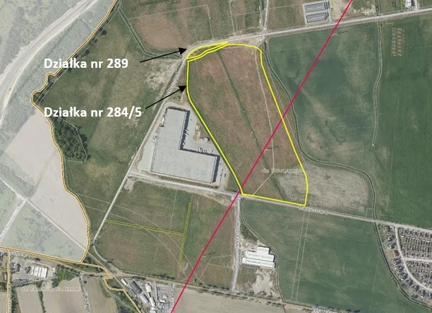 Działka 113 548,00 m², Dobrzykowice, Sprzedaż