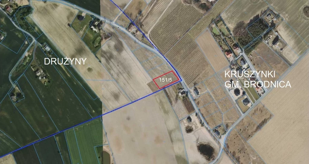 Działka 1 885,00 m², oferta nr , 40978/3186/OGS, Drużyny-idx