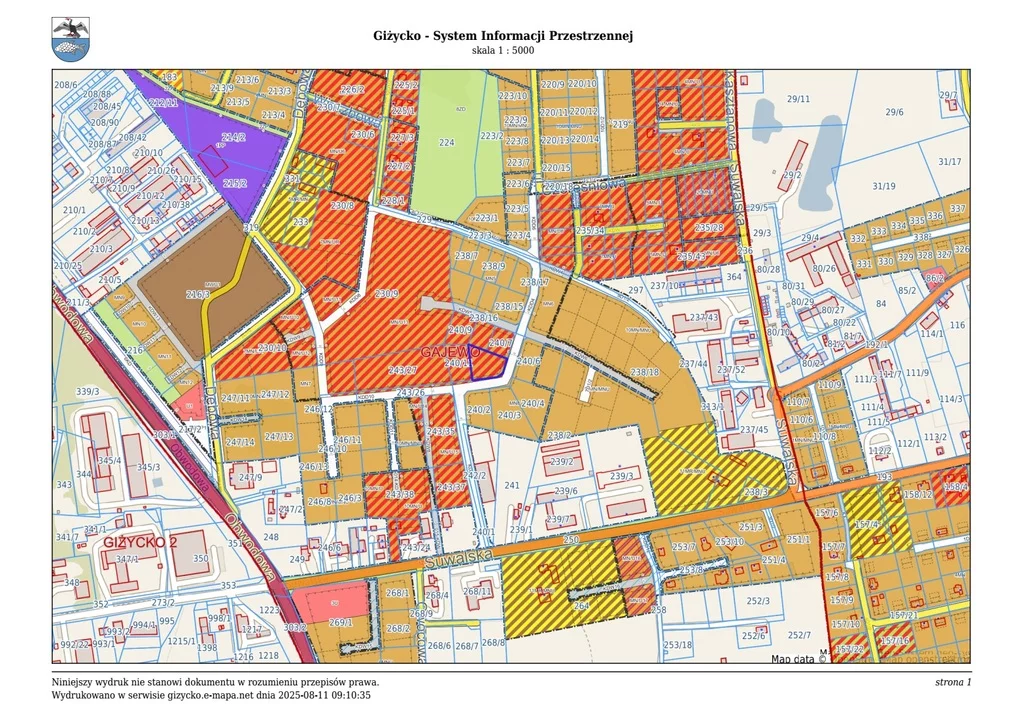 Działka 1 933,00 m², oferta nr , 42935/3186/OGS, Gajewo