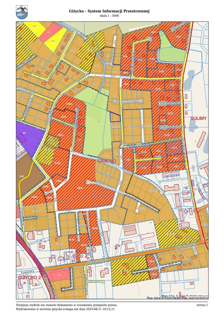 Działka 1 727,00 m², oferta nr , 42936/3186/OGS, Gajewo