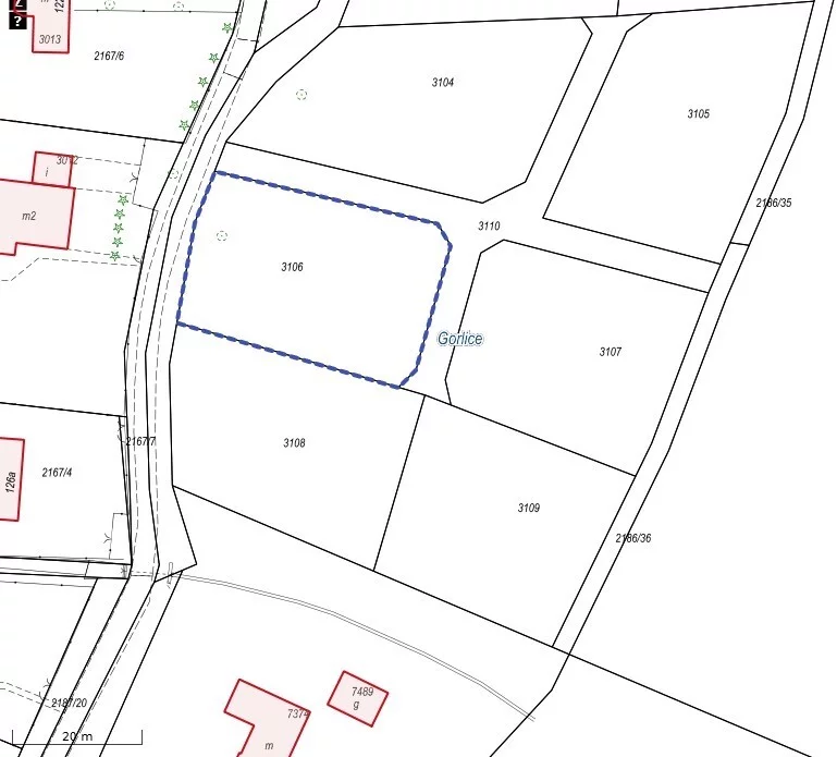 Działka 1 033,00 m², oferta nr , 42940/3186/OGS, Gorlice, Jana Kochanowskiego
