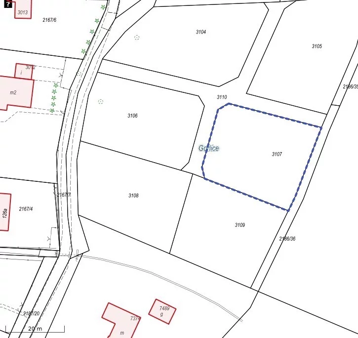 Działka 1 033,00 m², oferta nr , 42940/3186/OGS, Gorlice, Jana Kochanowskiego