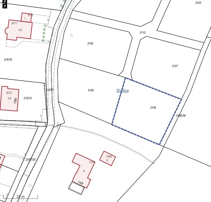 Działka 1 033,00 m², oferta nr , 42940/3186/OGS, Gorlice, Jana Kochanowskiego