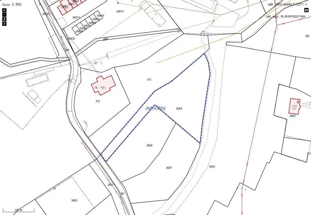 Działka 1 539,00 m², Jedlina-Zdrój, Sprzedaż